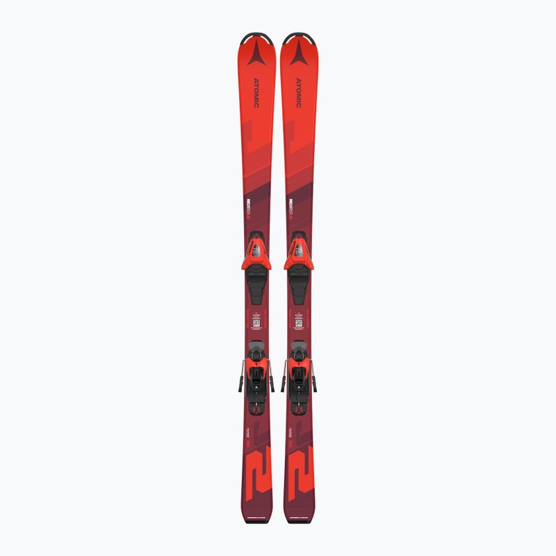 Children's downhill skis Atomic Redster J2 JTM + bindings C5 GW red