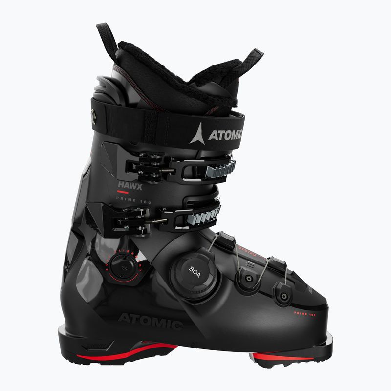 Men's Atomic Hawks Prime 100 BOA GW ski boots black/red 6