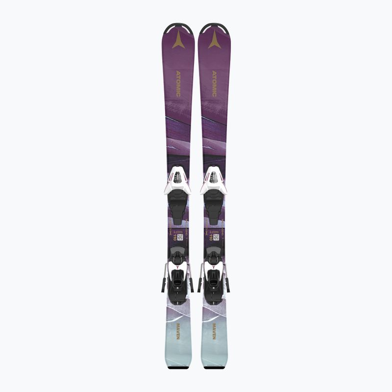 Children's downhill skis Atomic Maven Girl JTS + bindings C5 GW laven
