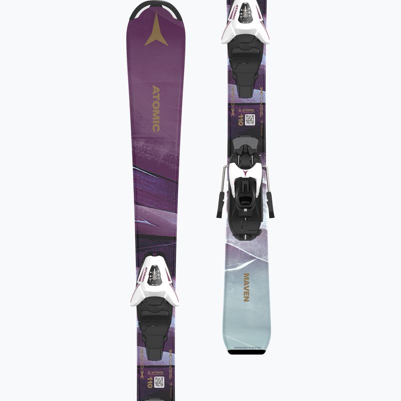 Children's downhill skis Atomic Maven Girl JTS + bindings C5 GW laven 5