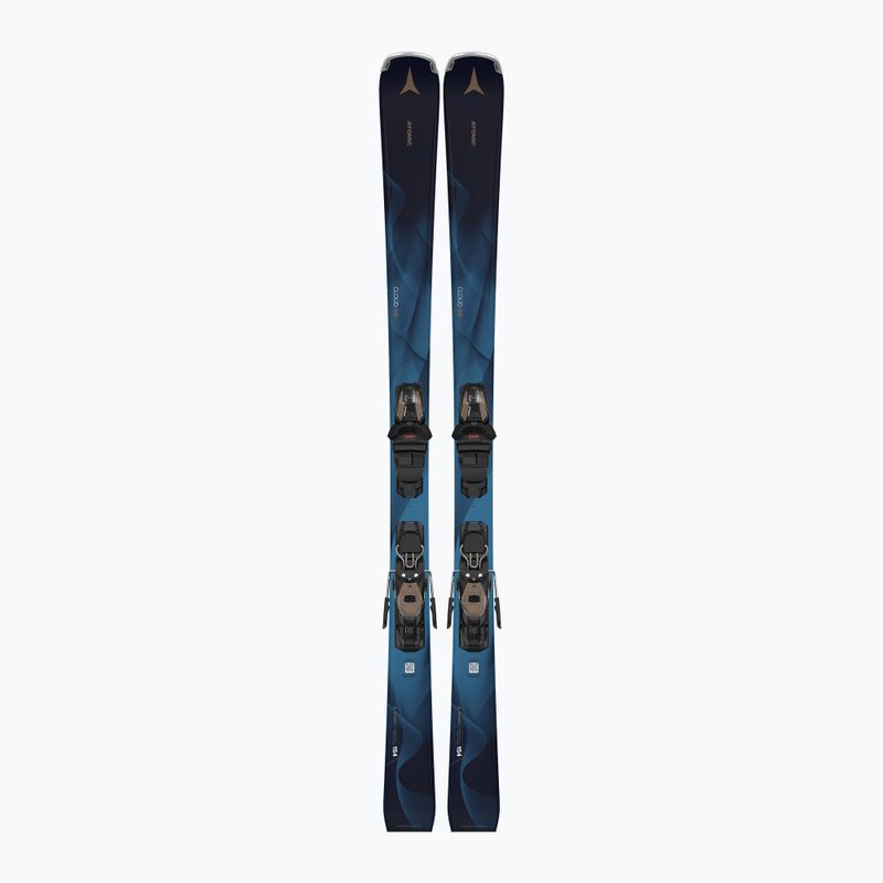 Women's downhill skis Atomic Cloud Q9 + bindings M10 GW blue