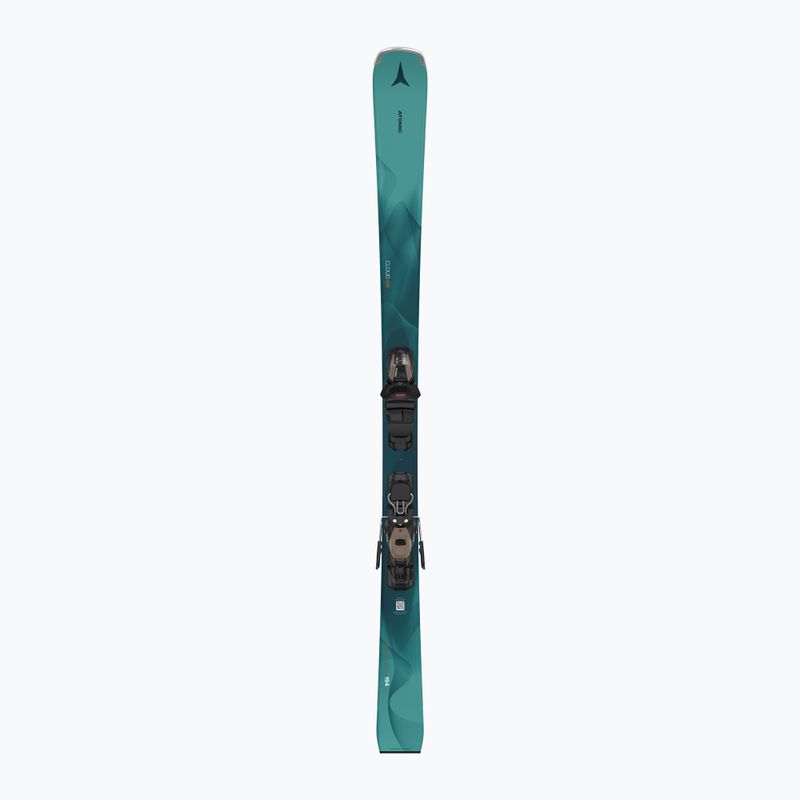Women's downhill skis Atomic Cloud Q8 + bindings M10 GW petrol 4