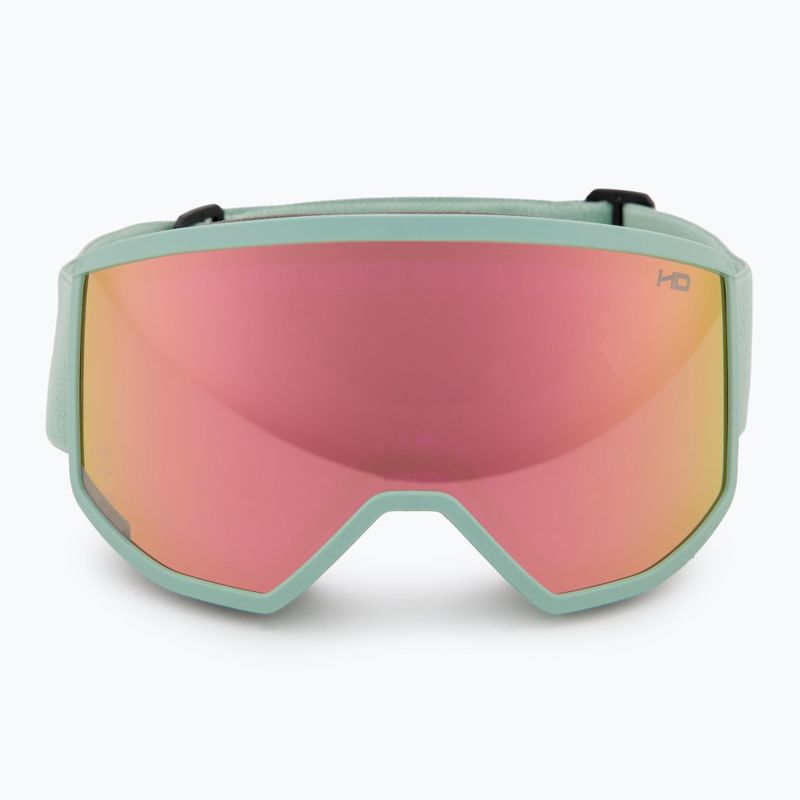 Atomic Four HD pistachio/pink copper hd ski goggles 2