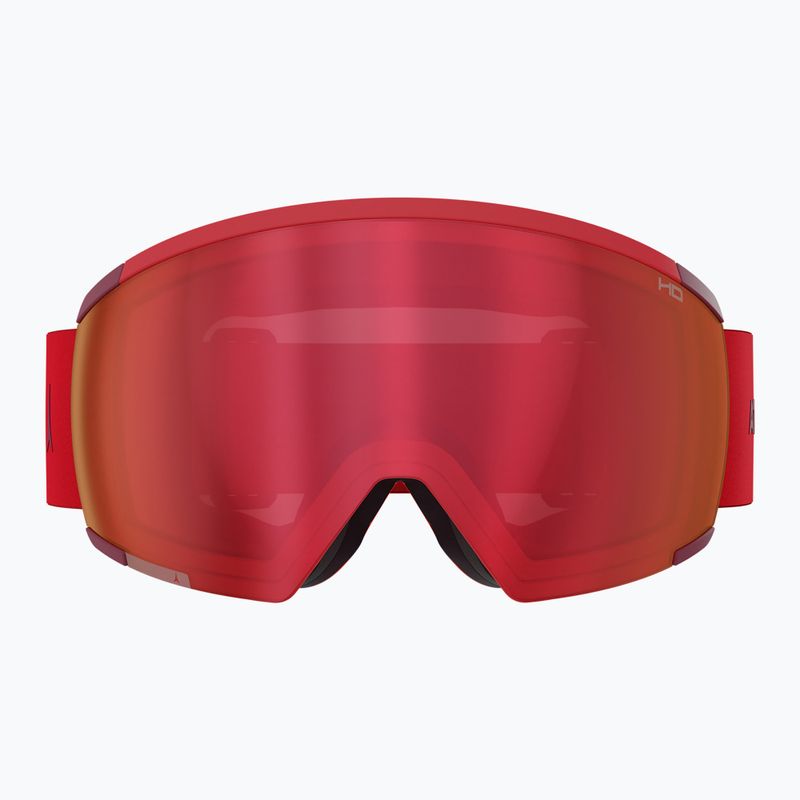 Atomic Redster HD red/red hd ski goggles 2