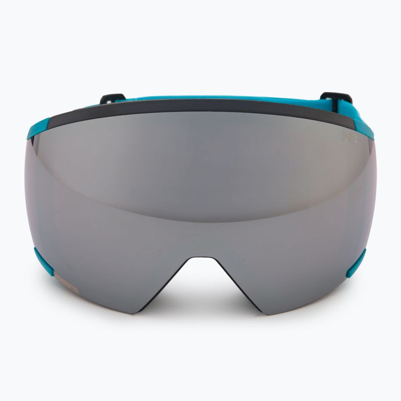 Atomic Redster HD teal blue/silver hd ski goggles 2