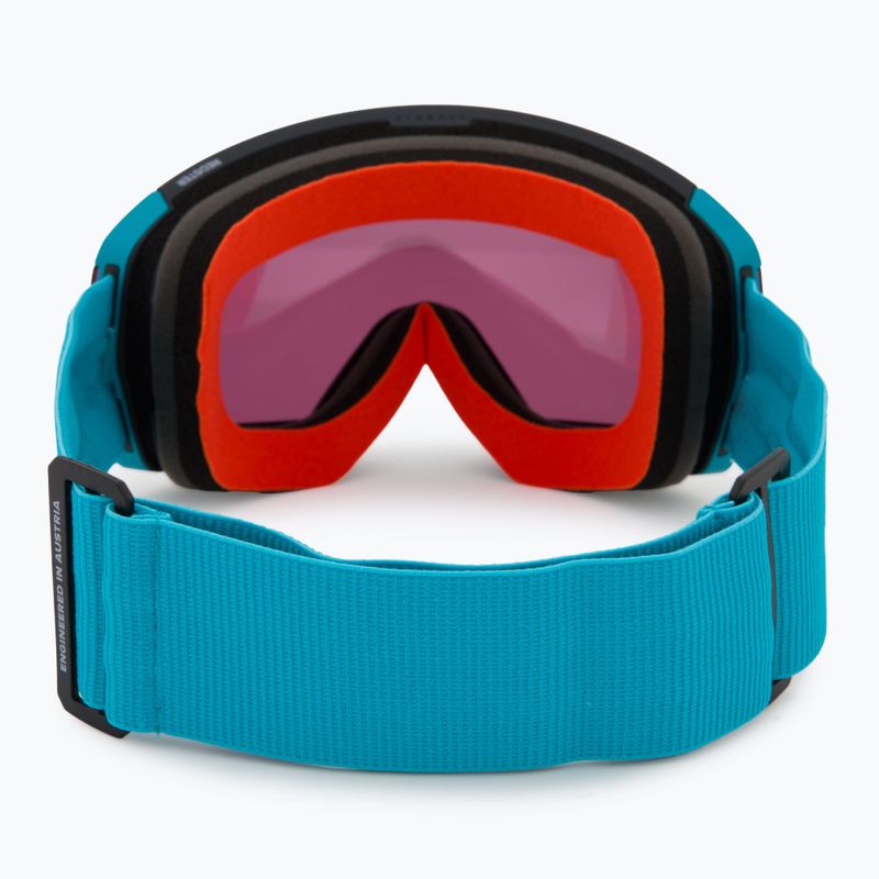 Atomic Redster HD teal blue/silver hd ski goggles 3