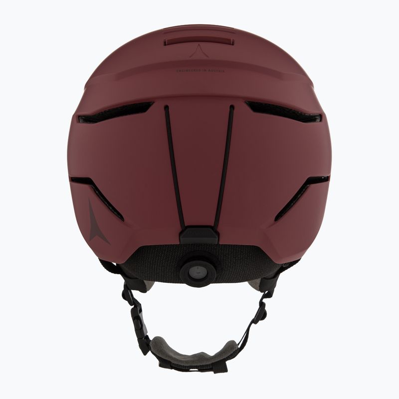 Atomic Savor Visor Stereo ski helmet maroon/red stereo 4