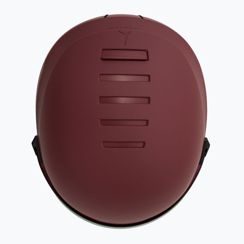 Atomic Savor Visor Stereo ski helmet maroon/red stereo 6