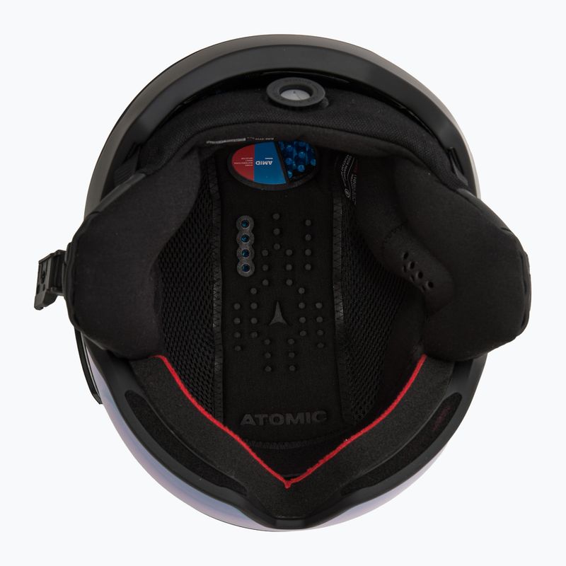 Atomic Revent GT Amid Visor HD black/green hd ski helmet 6