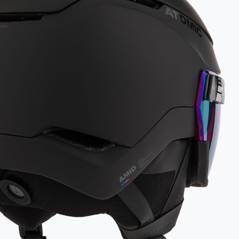 Atomic Revent GT Amid Visor HD black/green hd ski helmet 8