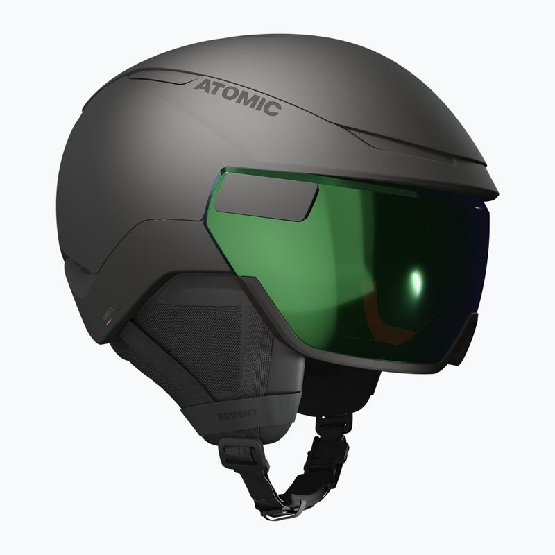 Atomic Revent GT Amid Visor HD black/green hd ski helmet