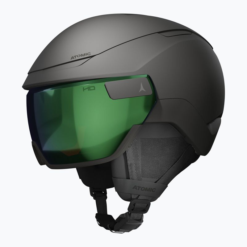 Atomic Revent GT Amid Visor HD black/green hd ski helmet 2