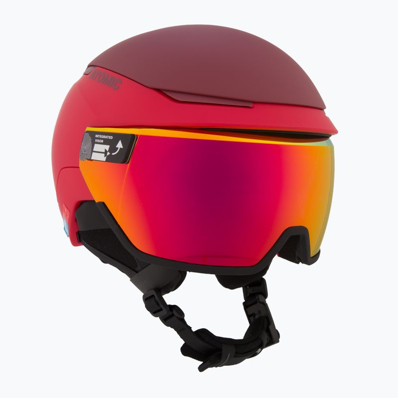 Atomic Revent GT Amid Visor HD red/red ski helmet