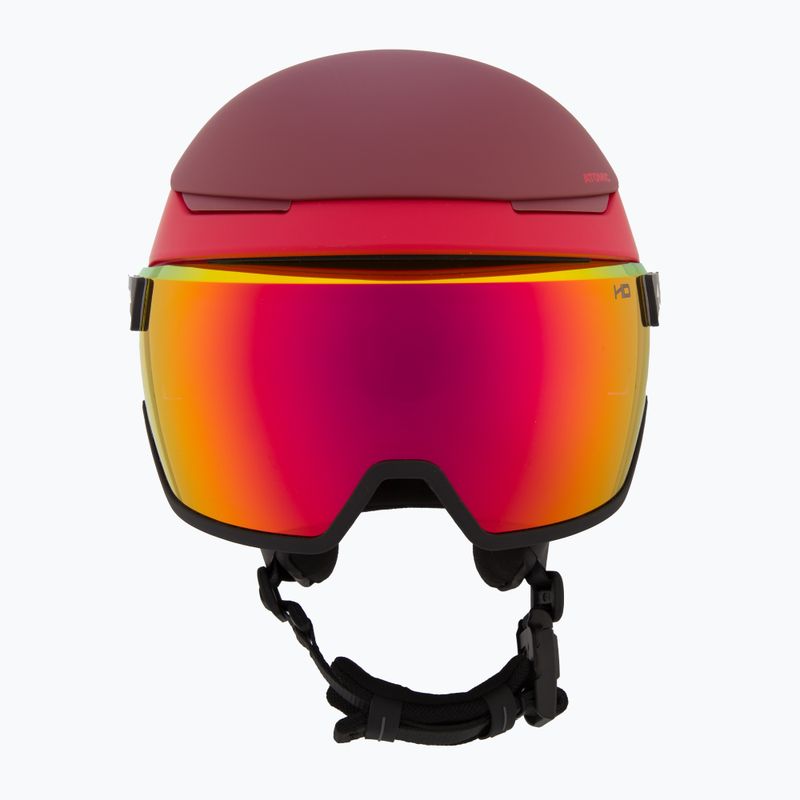 Atomic Revent GT Amid Visor HD red/red ski helmet 2