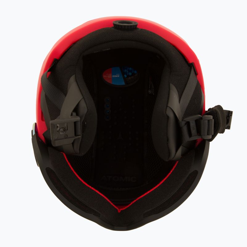 Atomic Revent GT Amid Visor HD red/red ski helmet 5