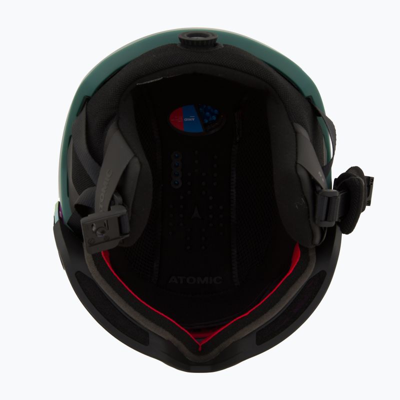 Atomic Revent GT Amid Visor HD pistachio/pink copper hd ski helmet 5