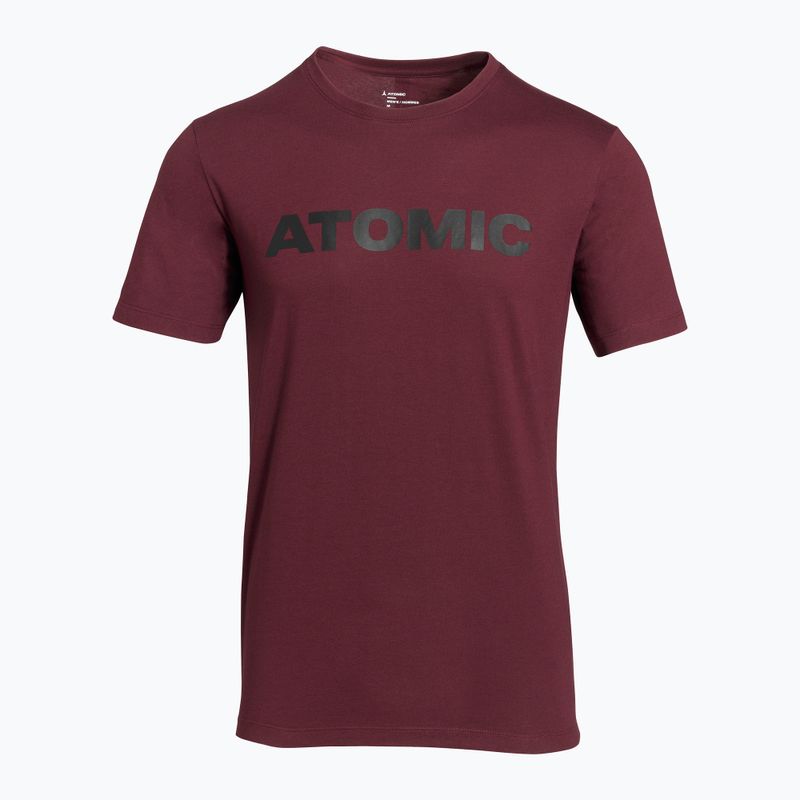 Men's Atomic Alps t-shirt maroon 2