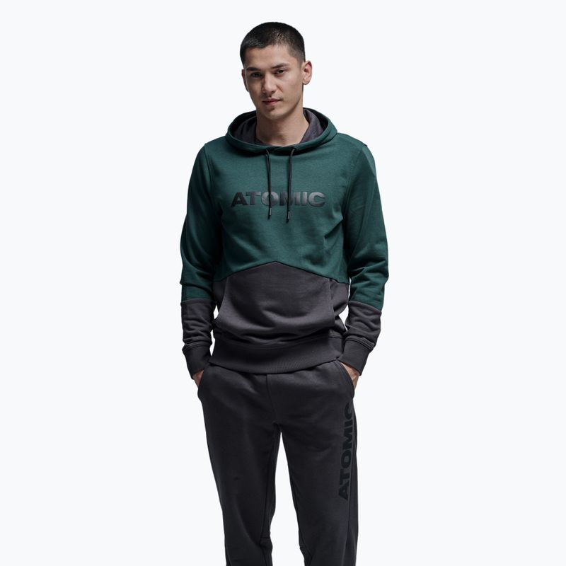 Sweatshirt Atomic RS Hoodie dark green/ anthracite