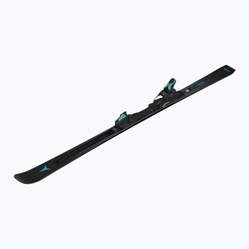 Alpine skis Atomic Redster X7 Revoshock C + bindings MI12 GW black/teal 6