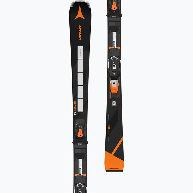 Alpine skis Atomic Redster Q9 Revoshock S + bindings I12 GW black/orange 8