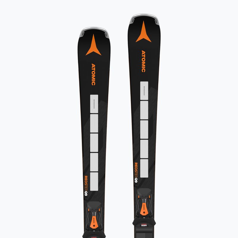 Alpine skis Atomic Redster Q9 Revoshock S + bindings I12 GW black/orange 9