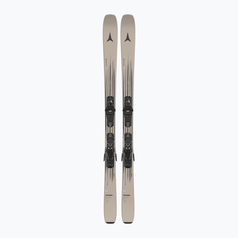 Alpine skis Atomic Maverick 84 + M10 GW bindings sand/black