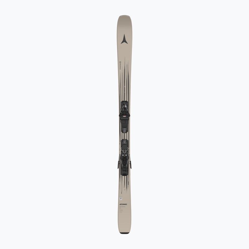 Alpine skis Atomic Maverick 84 + M10 GW bindings sand/black 4