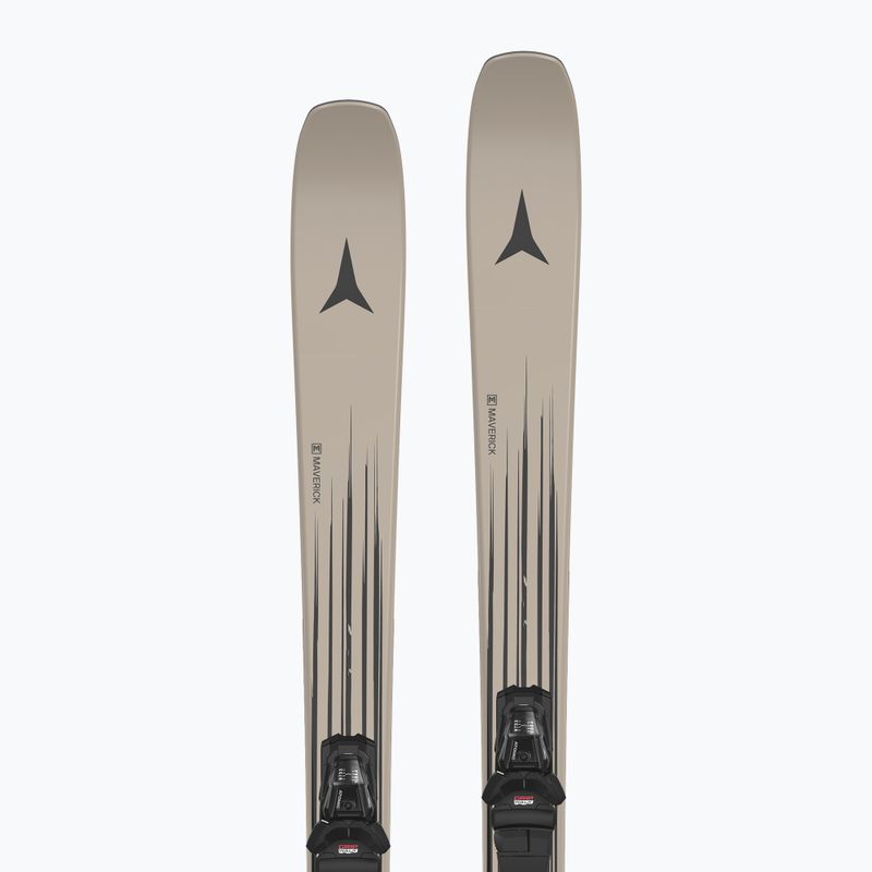 Alpine skis Atomic Maverick 84 + M10 GW bindings sand/black 8