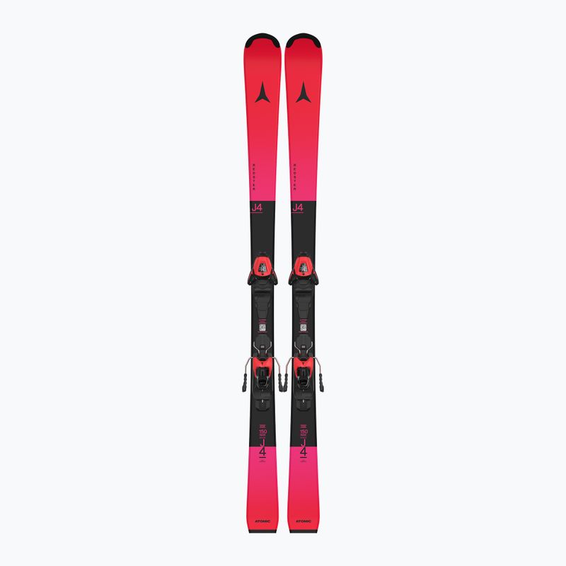 Children's alpine skis Atomic Redster J4 + bindings L6 GW red tension/black