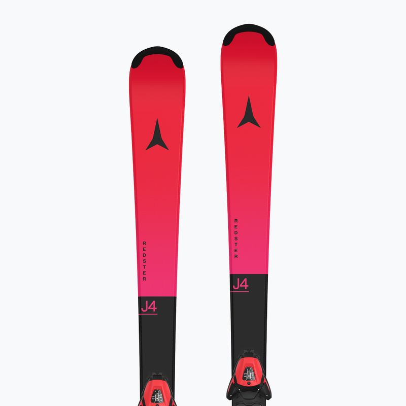 Children's alpine skis Atomic Redster J4 + bindings L6 GW red tension/black 8