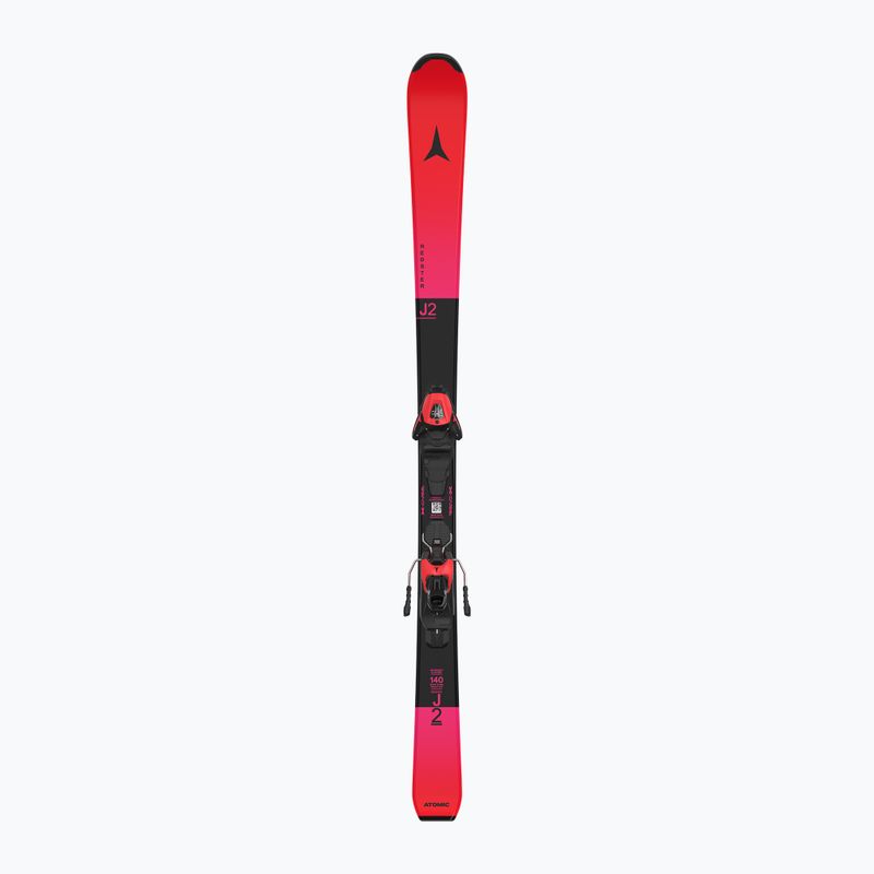 Children's alpine skis Atomic Redster J2 JTM + bindings L6 GW red tension/black 4