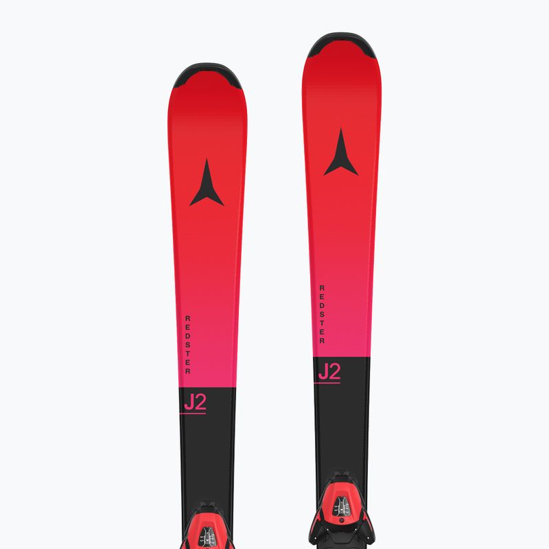 Children's alpine skis Atomic Redster J2 JTM + bindings L6 GW red tension/black 8
