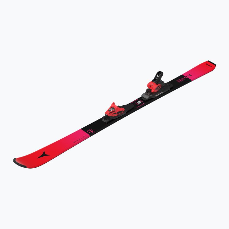 Children's alpine skis Atomic Redster J2 JTM + bindings C5 GW red tension/black 6