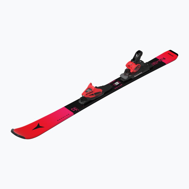 Children's alpine skis Atomic Redster J2 JTS + bindings C5 GW red tension/black 6