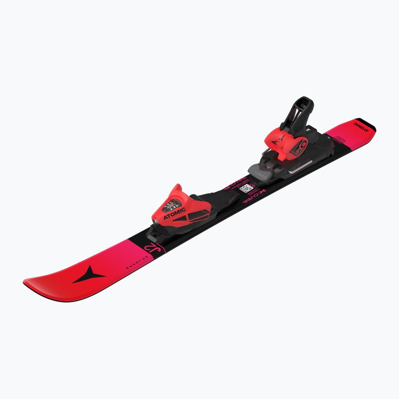 Children's alpine skis Atomic Redster J2 JTXS + bindings C5 GW red tension/black 6