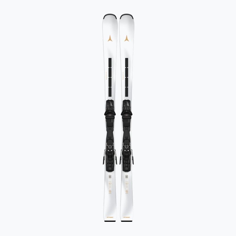 Women's alpine skis Atomic Cloud C11 Revoshock Light + bindings M10 GW white