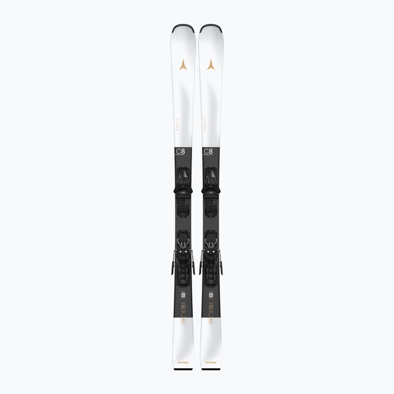 Women's alpine skis Atomic Cloud C8 + bindings M10 GW white/black
