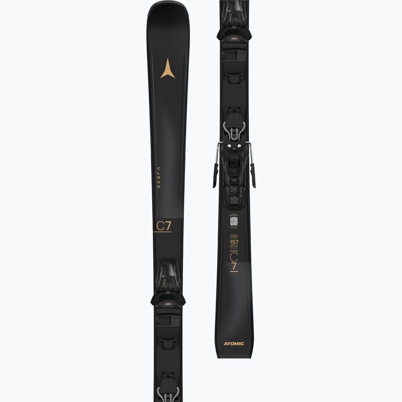 Women's alpine skis Atomic Cloud C7 Black + bindings M10 GW black 7