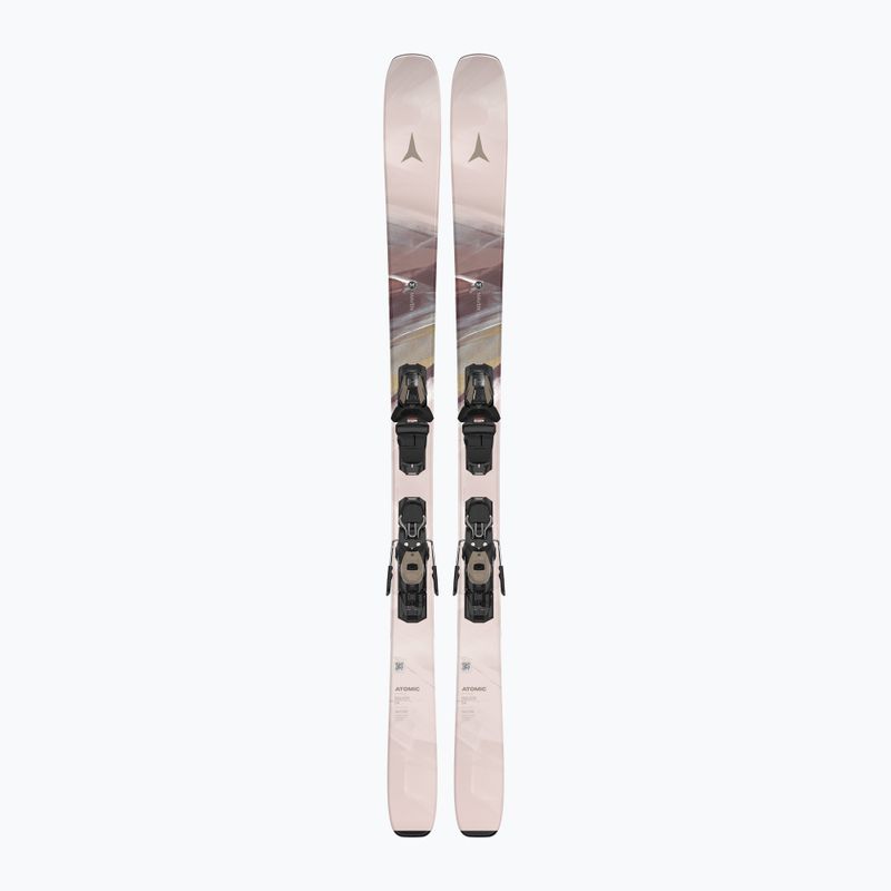 Women's alpine skis Atomic Maven 84 + bindings M10 GW dust