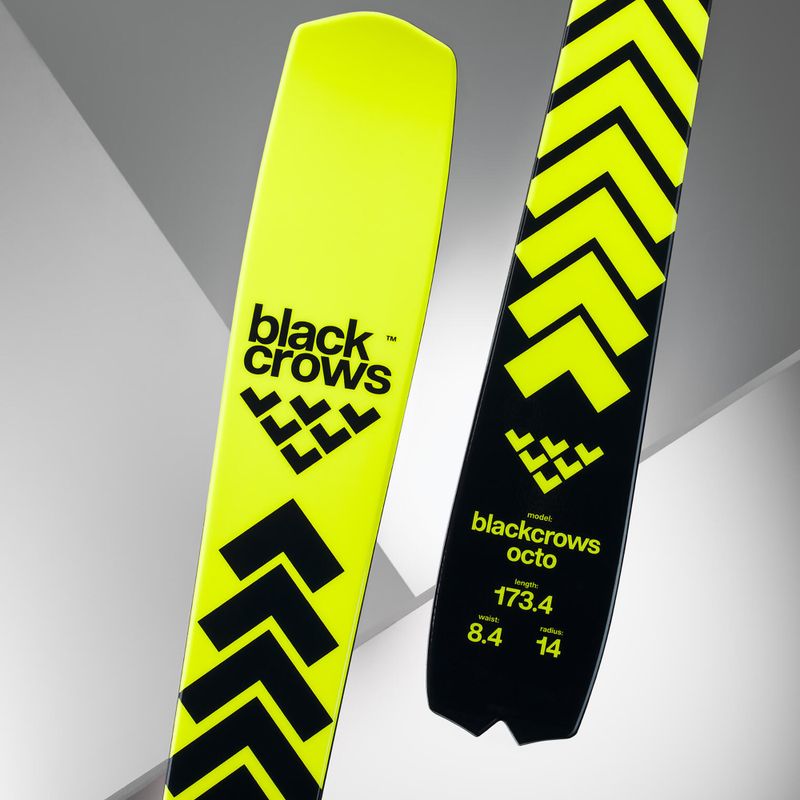 Alpine skis Black Crows Octo yellow 4