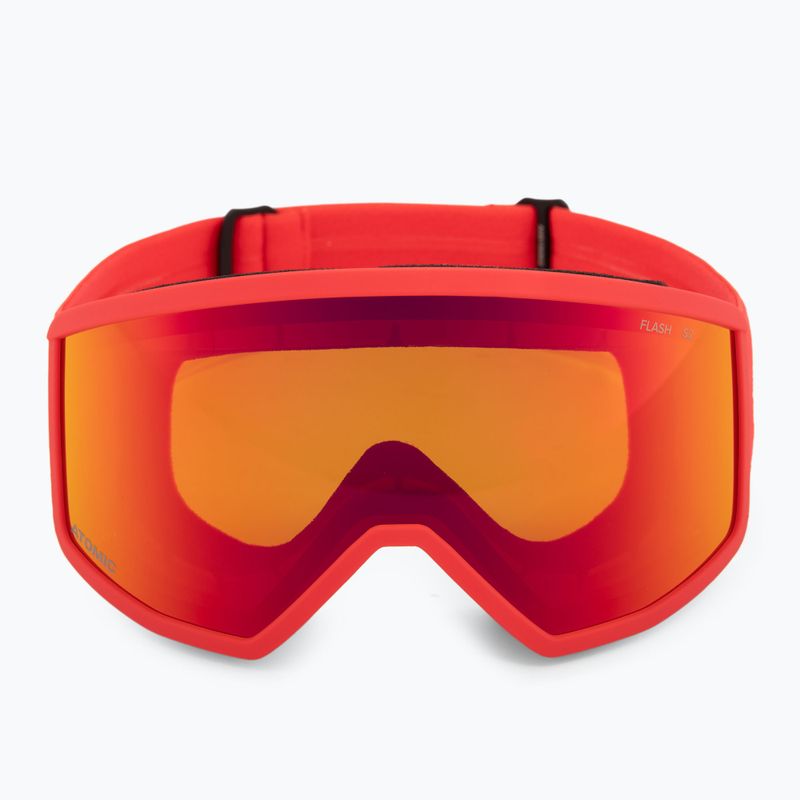Children's ski goggles Atomic Four Jr Flash red/red flash 2