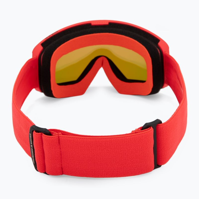 Children's ski goggles Atomic Four Jr Flash red/red flash 3