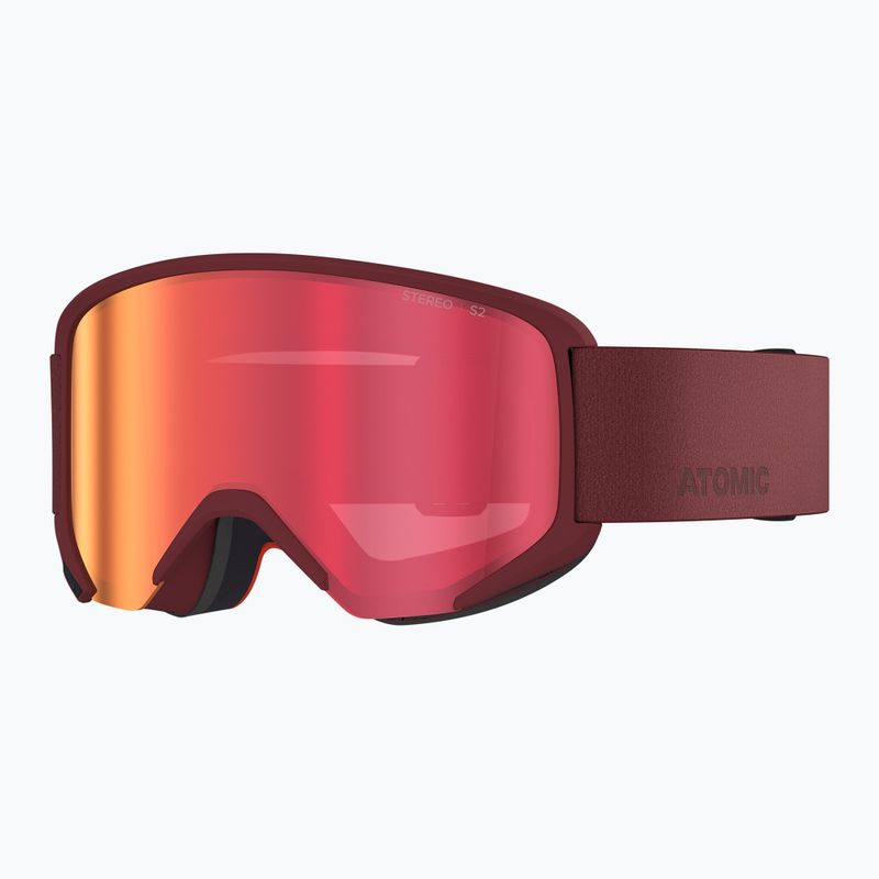 Ski goggles Atomic Savor M Stereo maroon/red stereo