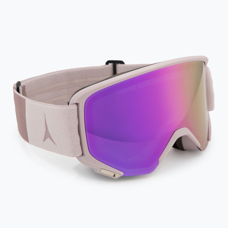 Ski goggles Atomic Savor M Stereo gull gray/purple stereo