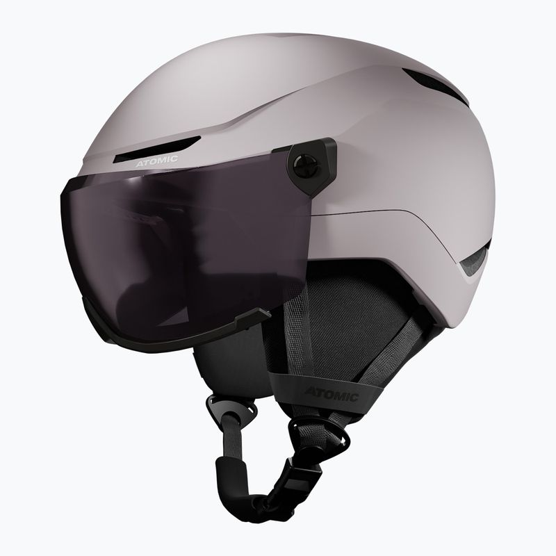 Children's ski helmet Atomic Revent Visor Jr concrete/silver flash 2