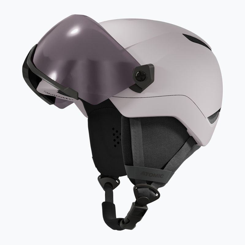Children's ski helmet Atomic Revent Visor Jr concrete/silver flash 3