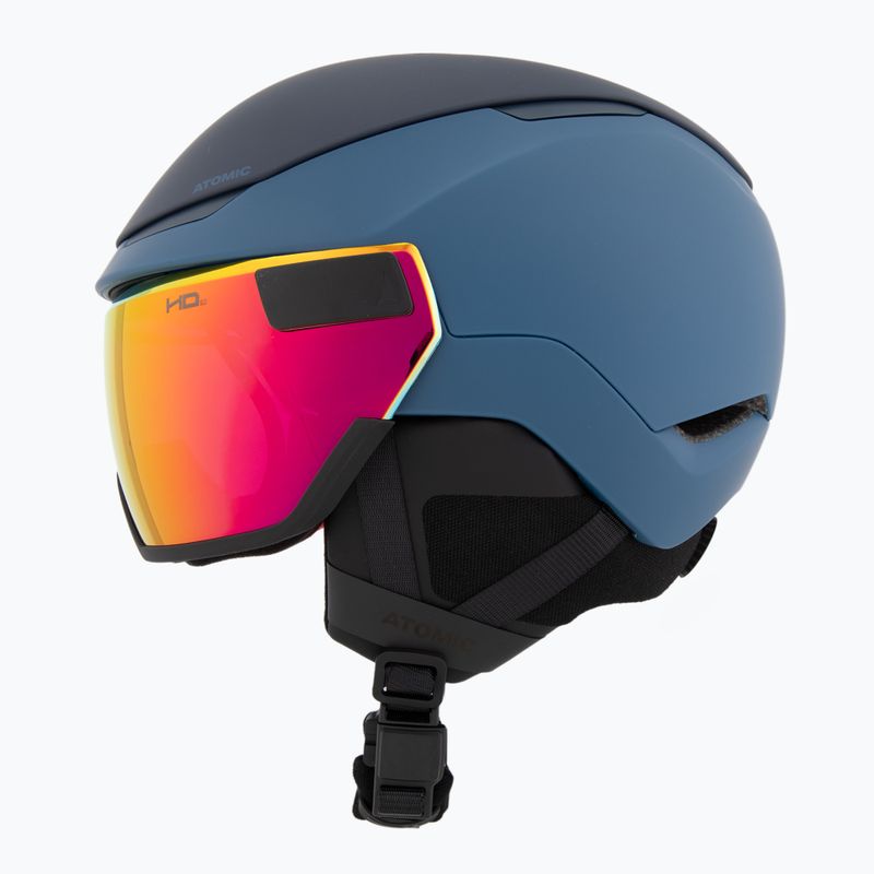 Ski helmet Atomic Revent GT Amid Visor HD deep ocean/red hd 3