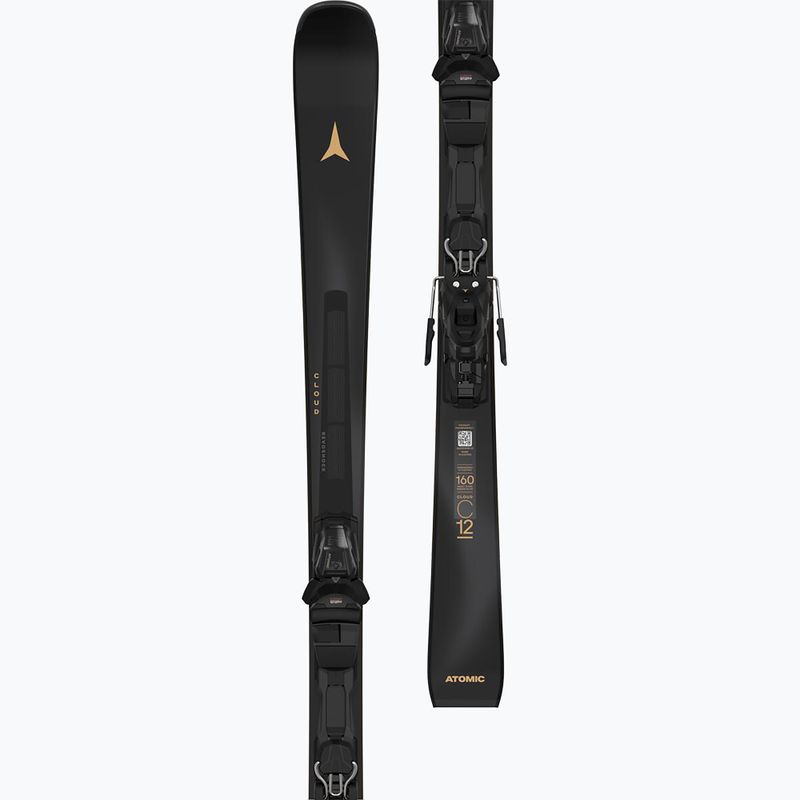 Women’s downhill skis with bindings Atomic Cloud C12 Revoshock C + M10 GW black 3