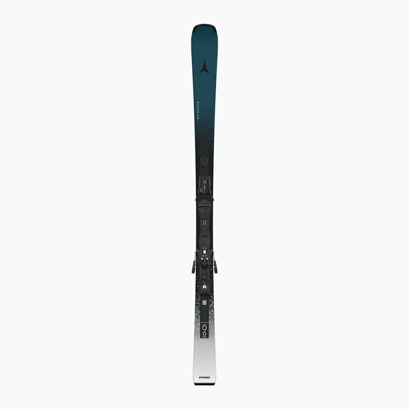 Downhill skis with bindings Atomic Redster Q6 + MI12 GW dark slate/bright silver 2