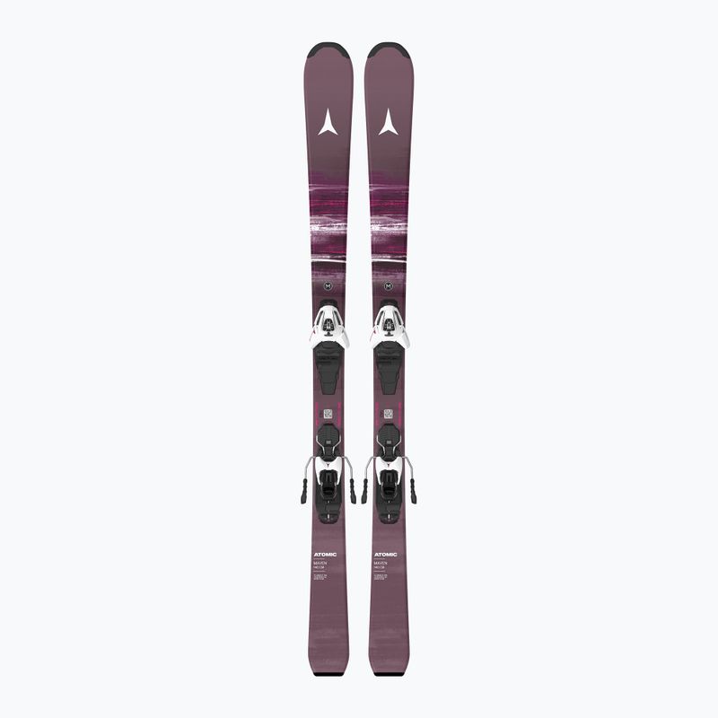 Kids’ downhill skis with bindings Atomic Maven Jr 130-150 + L6 GW iron ore